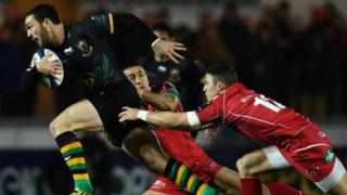Scarlets 10-22 Northampton