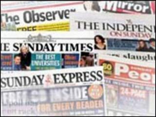 Sunday papers