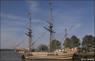 Replica of the ship Susan Constant (Getty)