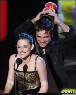 Kristen Stewart and Robert Pattinson