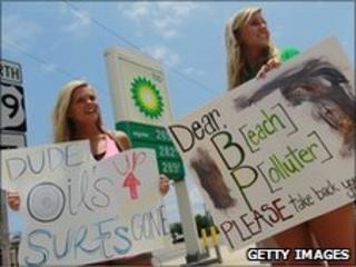 Anti-BP protestors
