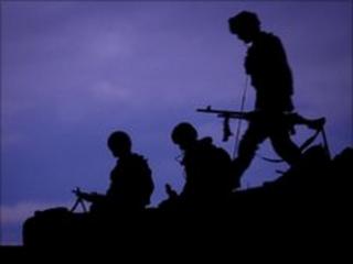 UK military personnel in Afghanistan