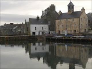 View of Lerwick, Shetland