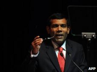 President Mohamed Nasheed