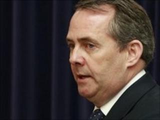 Defence Secretary Liam Fox