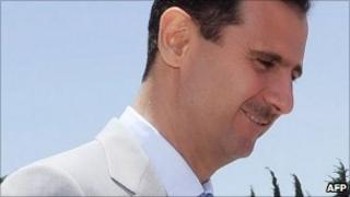 Syrian President Bashar al-Assad (file image from June 2010)