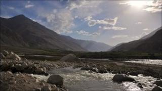 A view of the Wakhan Corridor