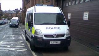 Police van