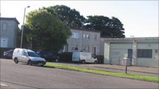 The scene of the incident