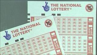 Lottery slip - library photo