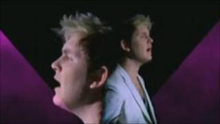 Charles Haddon in a music video