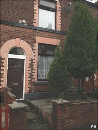 Scene of baby's body discovery