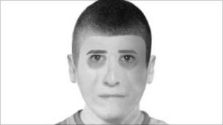 Image of the canal assault suspect