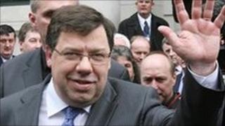 Irish Prime Minister Brian Cowen