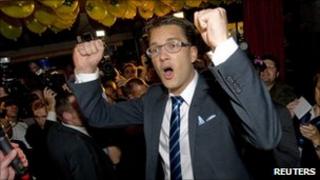 Sweden Democrats party chairman Jimmie Akesson