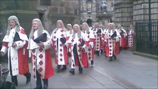 Kirking of the Judges procession (Pic: Morag Kinniburgh)