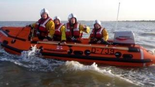 Skegness RNLI inshore lifeboat Peterborough Beer Festival IV