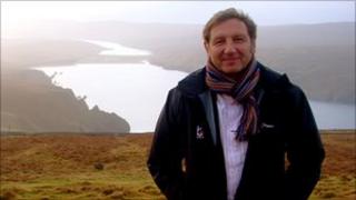 Jim Brown on Shetland