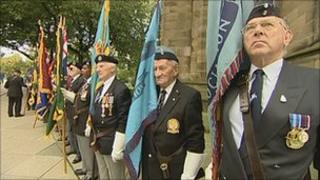 Battle of Britain service in Newcastle