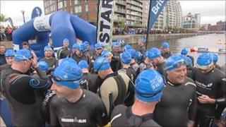 Great Salford Swim competitors