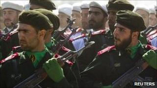 Iran's Revolutionary Guards. File photo