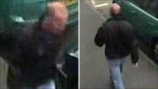 Composite photo of the attacker taken from CCTV images