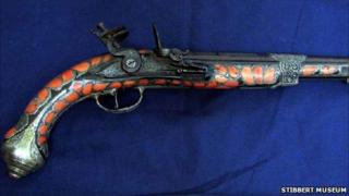 The pistol