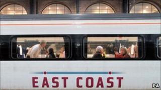 An East Coast train