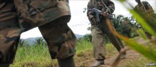 The Rwanda army in DR Congo