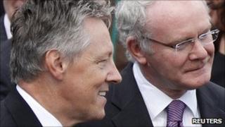 Peter Robinson and Martin McGuinness