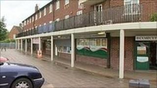 Parade of shops at Dimbles Lane