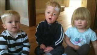 Scott, Zach and Anya Sutton