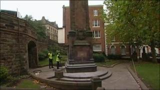 War memorial in Wolverhampton