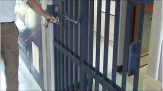 prison door