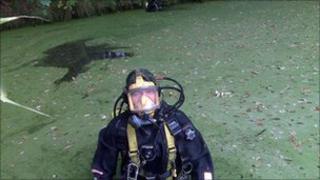 Police divers