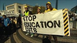 Plymouth protest