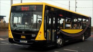 Bus in Blackpool (pic courtesy of Blackpool Transport)
