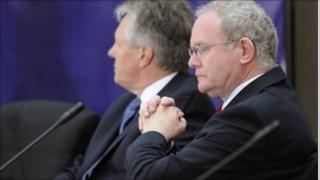 Peter Robinson and Martin McGuinness