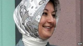 Hayrunnisa Gul, wife of Turkish President Abdullah Gul, in Ankara, 19 October