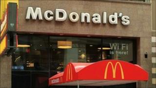 McDonald's outlet in New York City