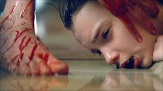 Kodi Smit-McPhee in a scene from Let Me In