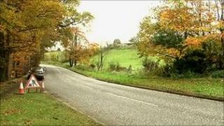 The crash happened on the Tullyraine Road between Lurgan and Banbridge