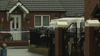 The shooting took place in the Beechmount Link area in west Belfast