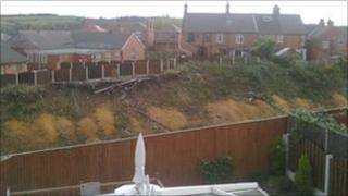 View from the Hebdiges' house