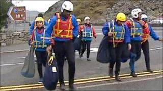 Outdoor pursuits lesson