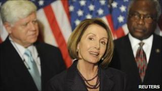 Nancy Pelosi, John Larsen, James Clyburn