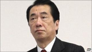 Prime Minister Naoto Kan