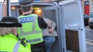 Police raid