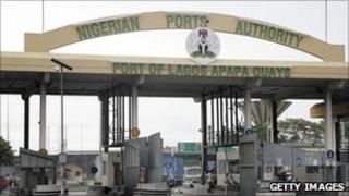 Apapa port, Lagos, Nigeria, 27 October 2010