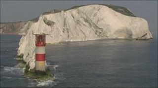 Needles lighthouse